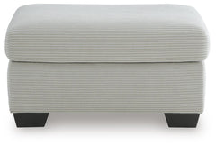 Amesley Smoke Ottoman - Ornate Home