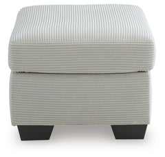 Amesley Smoke Ottoman - Ornate Home