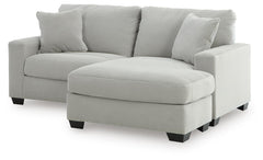 Amesley Smoke Sofa Chaise - Ornate Home