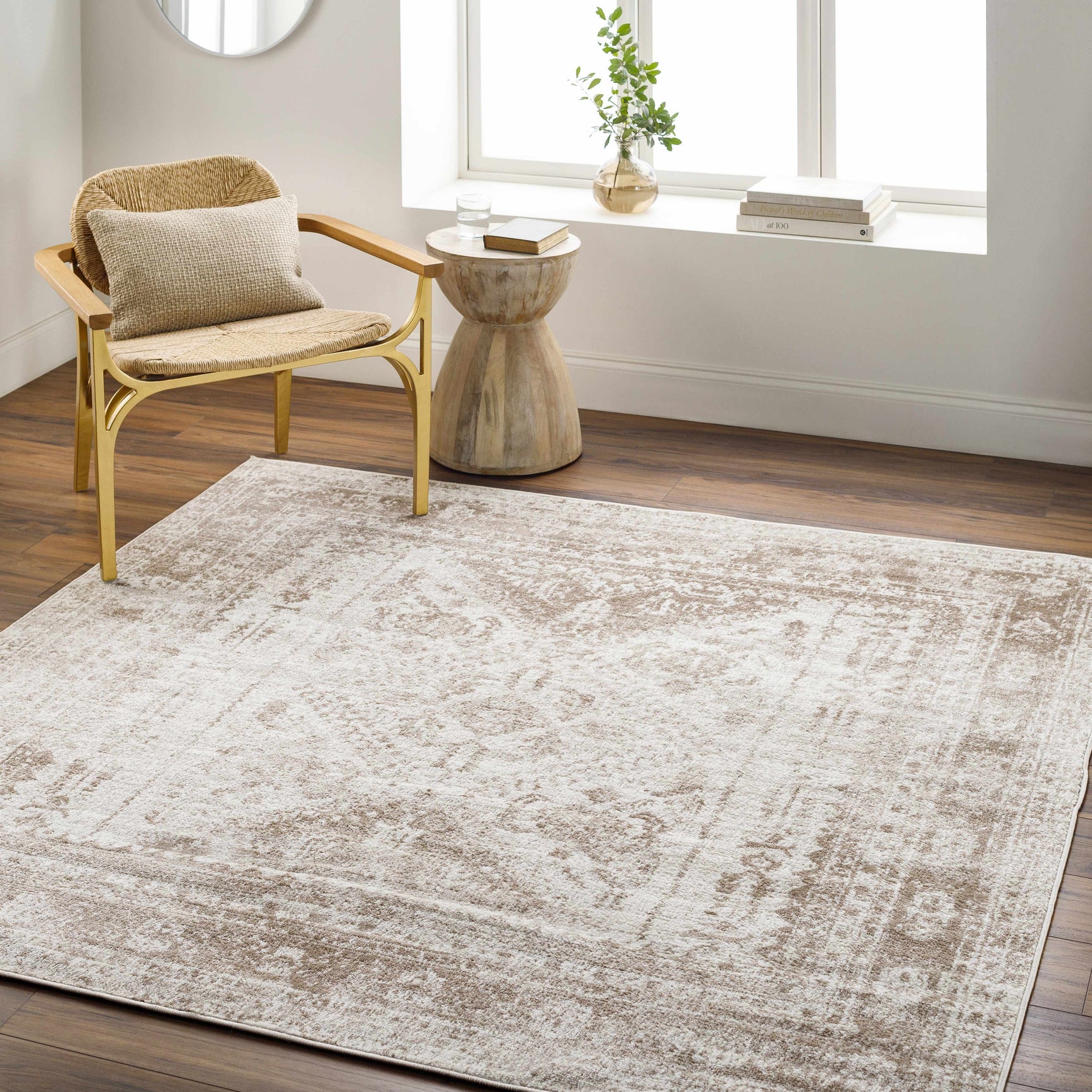 Ameya Brown Turkish Style Rug - Clearance - Ornate Home