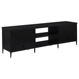 Amherst Black 70" TV Stand - Ornate Home