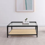 Amherst Black Coffee Table - Ornate Home