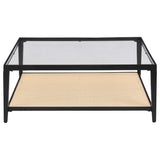 Amherst Black Coffee Table - Ornate Home