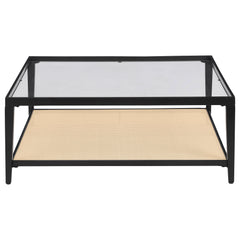 Amherst Black Coffee Table - Ornate Home