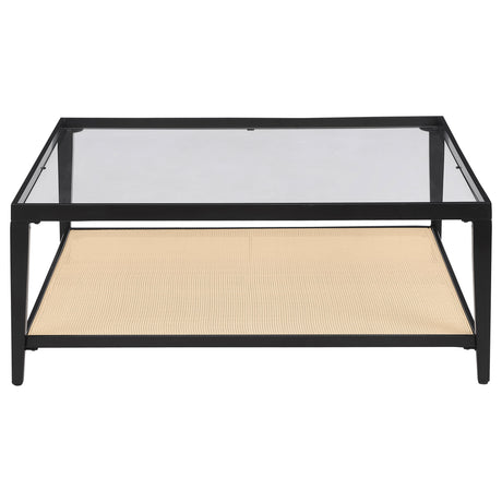 Amherst Black Coffee Table - Ornate Home