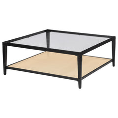 Amherst Black Coffee Table - Ornate Home
