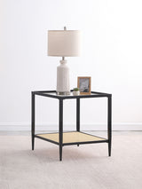 Amherst Black End Table - Ornate Home
