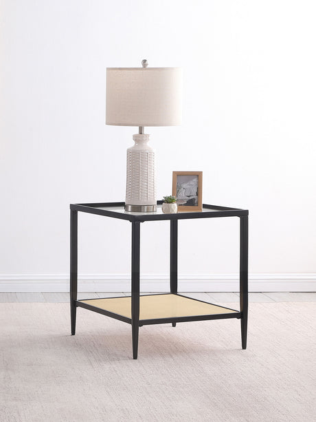 Amherst Black End Table - Ornate Home