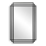 Amherst Black Iron Mirror - Ornate Home