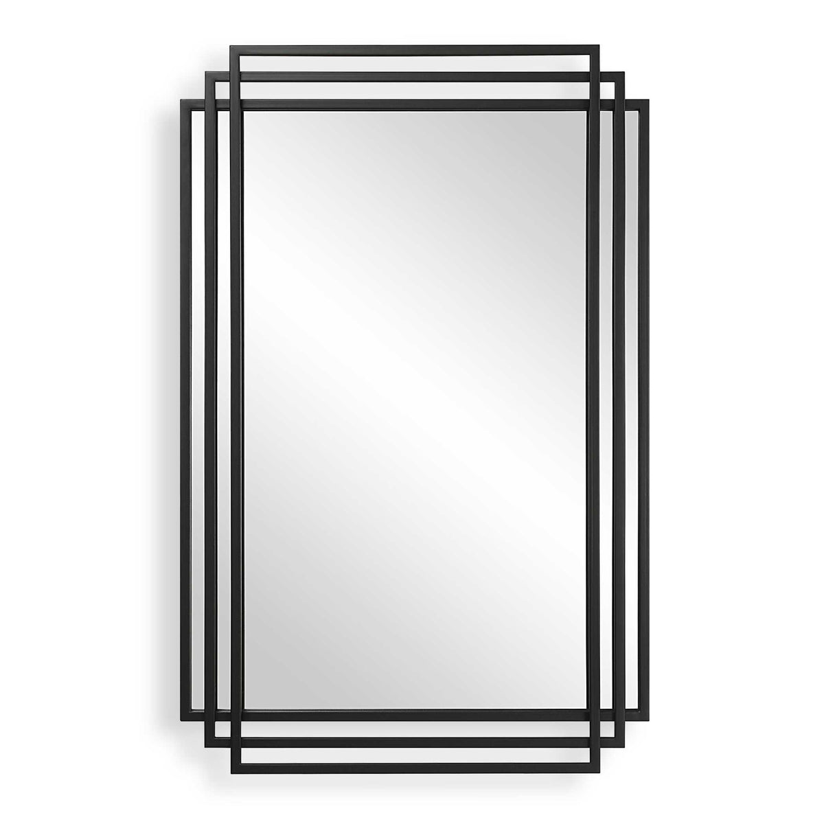 Amherst Black Iron Mirror - Ornate Home