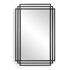 Amherst Black Iron Mirror - Ornate Home