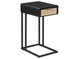 Amherst Black Side Table - Ornate Home