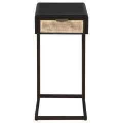 Amherst Black Side Table - Ornate Home