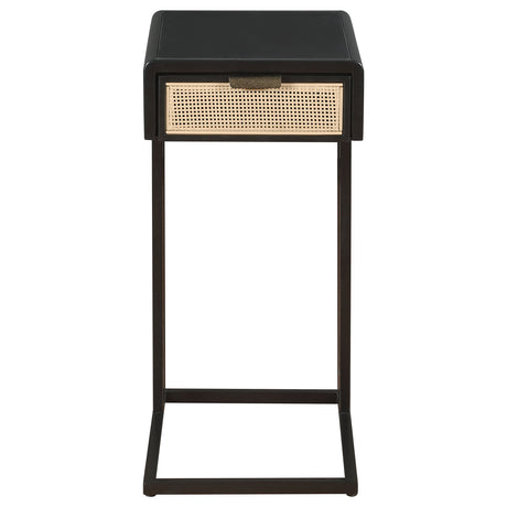 Amherst Black Side Table - Ornate Home