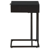 Amherst Black Side Table - Ornate Home
