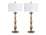 Amherst Brass Table Lamp (Set of 2) - Ornate Home