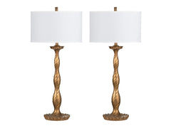 Amherst Brass Table Lamp (Set of 2) - Ornate Home