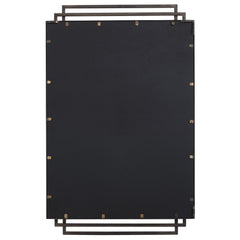 Amherst Brushed Gold Mirror - Ornate Home