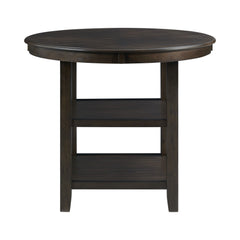 Amherst Walnut Counter Table with Wood Leg - Ornate Home