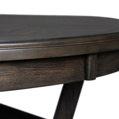 Amherst Walnut Counter Table with Wood Leg - Ornate Home