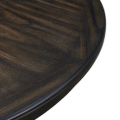 Amherst Walnut Dining Table with Wood Leg - Ornate Home