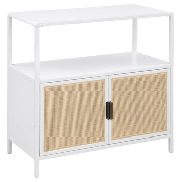Amherst White 2-door Accent Cabinet - Ornate Home