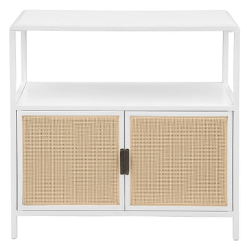 Amherst White 2-door Accent Cabinet - Ornate Home
