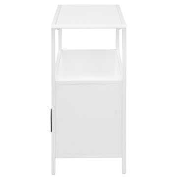 Amherst White 2-door Accent Cabinet - Ornate Home