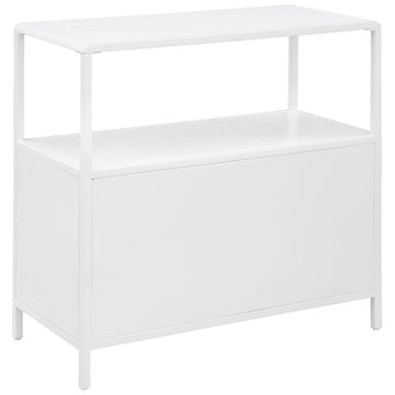 Amherst White 2-door Accent Cabinet - Ornate Home