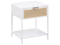 Amherst White Accent Table - Ornate Home