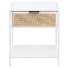 Amherst White Accent Table - Ornate Home