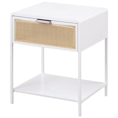 Amherst White Accent Table - Ornate Home