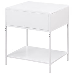 Amherst White Accent Table - Ornate Home