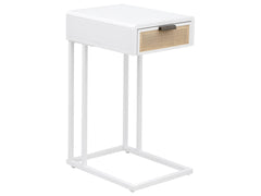 Amherst White Side Table - Ornate Home