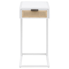 Amherst White Side Table - Ornate Home