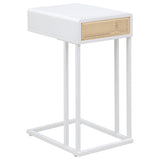 Amherst White Side Table - Ornate Home