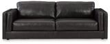 Amiata Black Sofa and Oversized Chair - Ornate Home