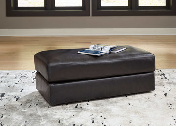 Amiata Onyx Leather Living Room Set / 2pc - Ornate Home