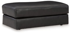Amiata Onyx Oversized Chair and Ottoman - Ornate Home