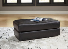 Amiata Onyx Oversized Chair and Ottoman - Ornate Home