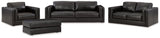 Amiata Onyx Sofa, Loveseat, Oversized Chair and Ottoman (Online Special Price) - Ornate Home