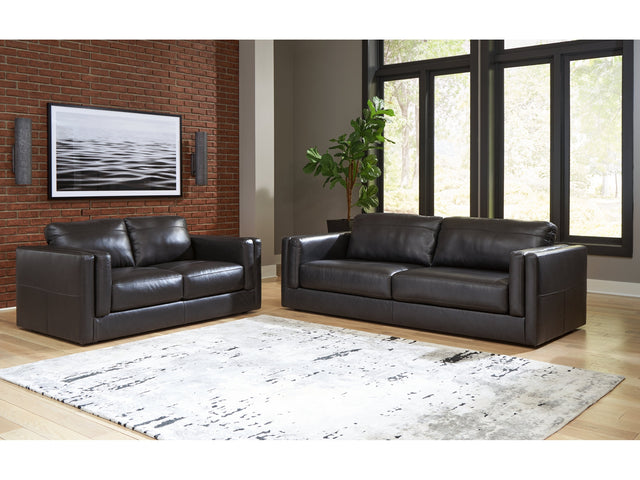 Amiata Onyx Sofa and Loveseat - Ornate Home