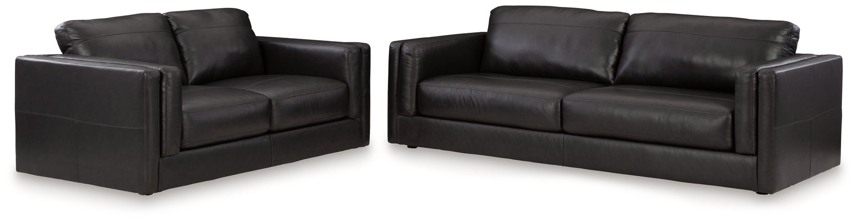 Amiata Onyx Sofa and Loveseat - Ornate Home