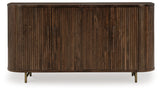 Amickly Dark Brown Accent Cabinet (Online Special Price) - Ornate Home