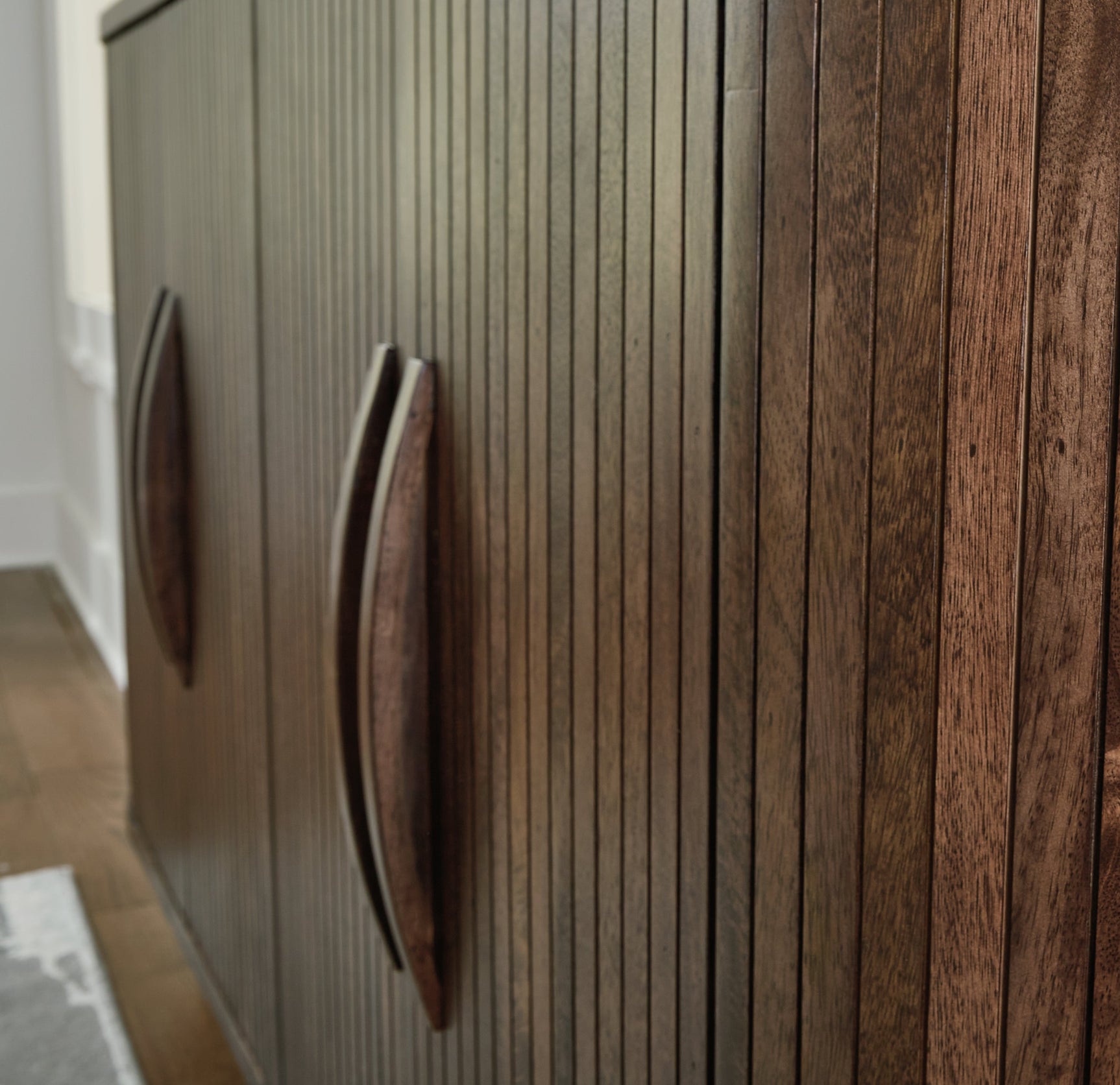 Amickly Dark Brown Accent Cabinet - Ornate Home