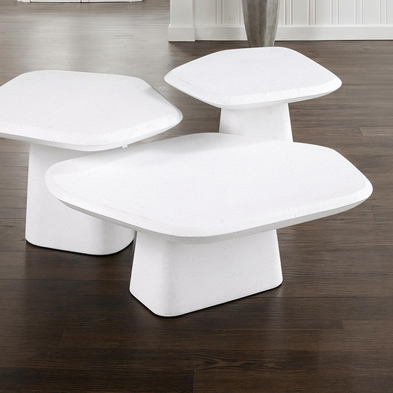 Amico White 28" W Coffee Table - Ornate Home