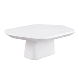 Amico White 37" W Coffee Table - Ornate Home