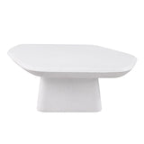 Amico White 37" W Coffee Table - Ornate Home