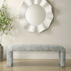 Amie Spa Blue Bench - Ornate Home