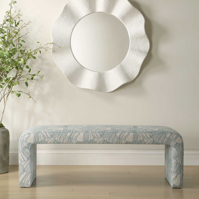 Amie Spa Blue Bench - Ornate Home